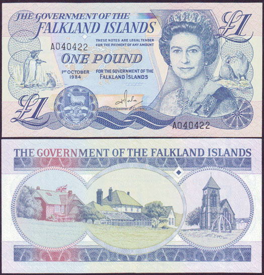 1984 Falkland Islands 1 Pound (Unc) L002157